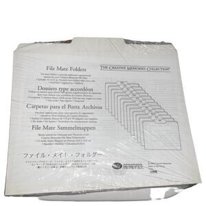 Creative Memories File Mate Folders